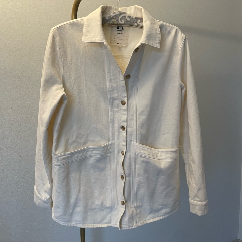 Sézane Will Jacket 
Size S Like New 
Utility 100% Cotton Canvas - Picture 4 of 7